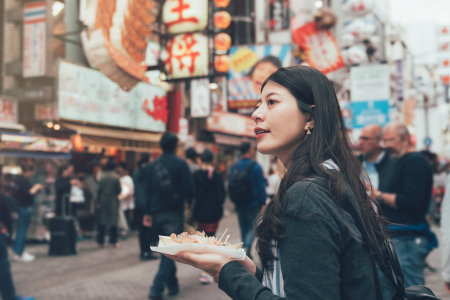 Modulo students traveling in Japan